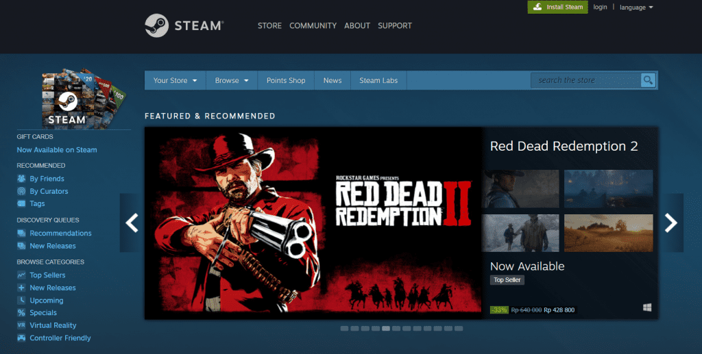 website-steam