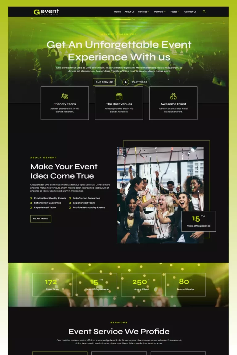 Gevent-Event-Agency